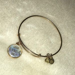 Good vibes only Alex & Ani bracelet.